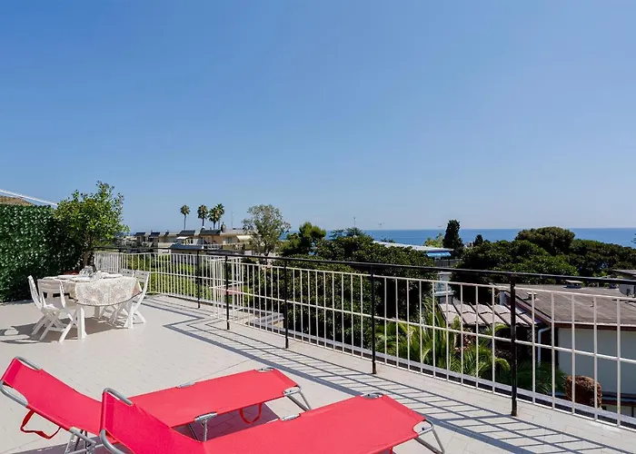 Guesthost - Tre Ponti Panoramic Seaview Lägenhet